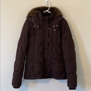 Abercrombie & Fitch Women’s winter coat MEDIUM EXC